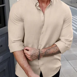 Super Soft Linen Long Sleeve Shirt